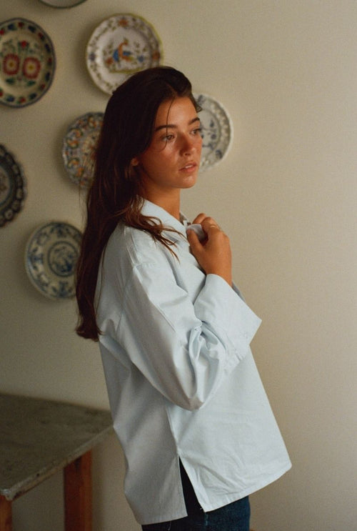 Chemise Solène - Bleu
