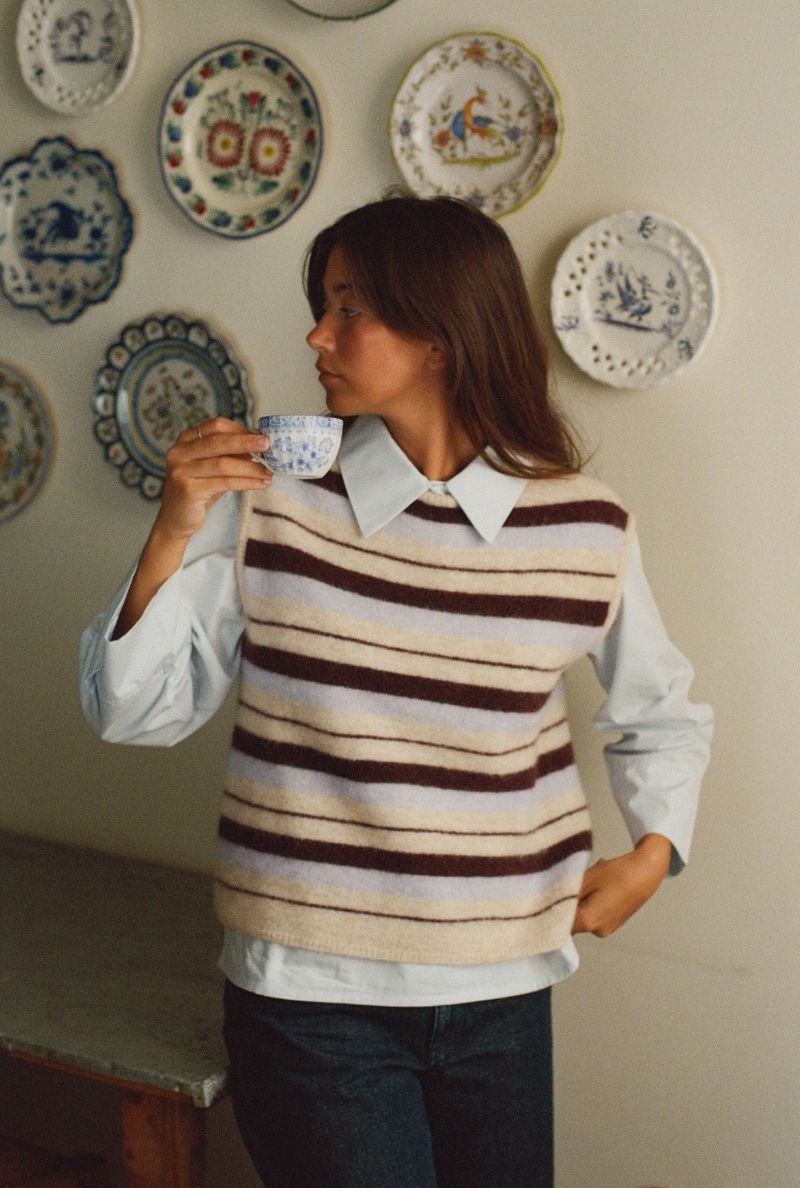 Chemise Solène - Bleu
