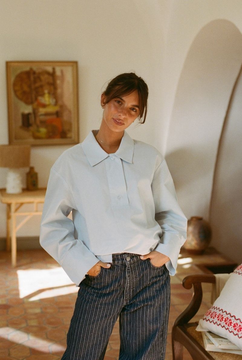 Chemise Solène - Bleu