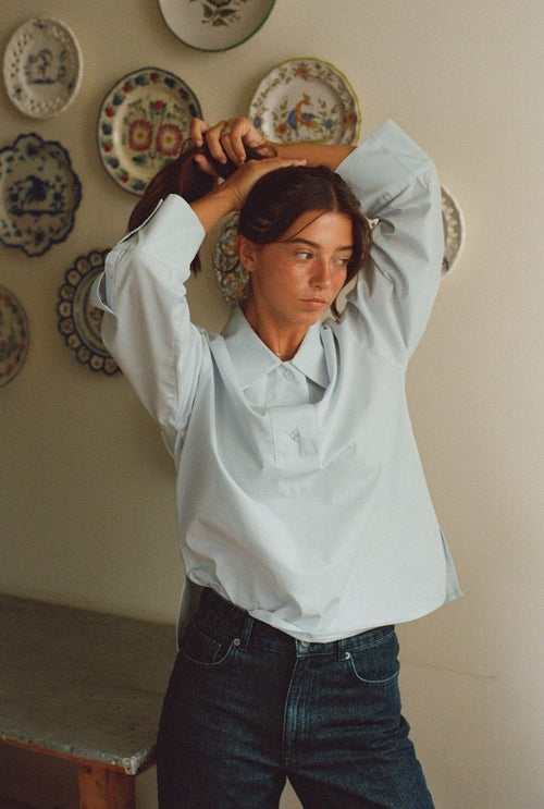 Chemise Solène - Bleu