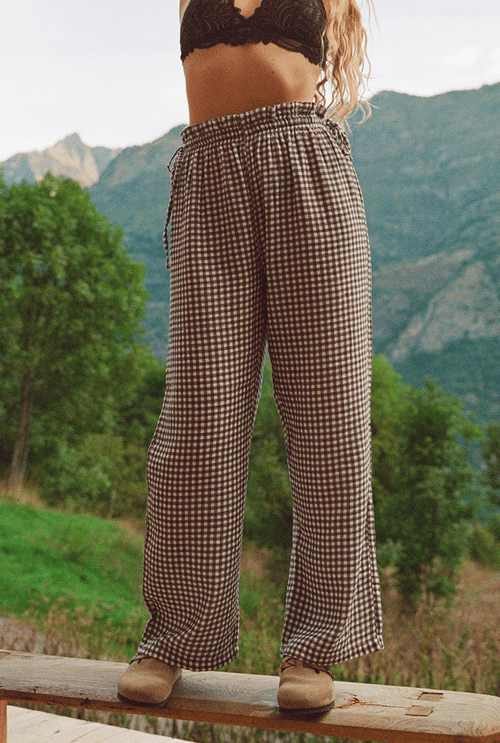 Wanda Pants - Gingham