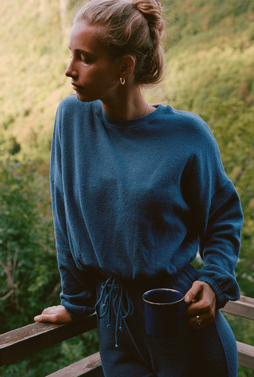 Junko Sweater - Blue