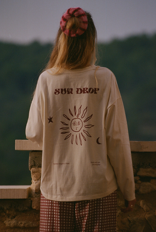 Tshirt Marlène Rougier x Nénés - Ecru