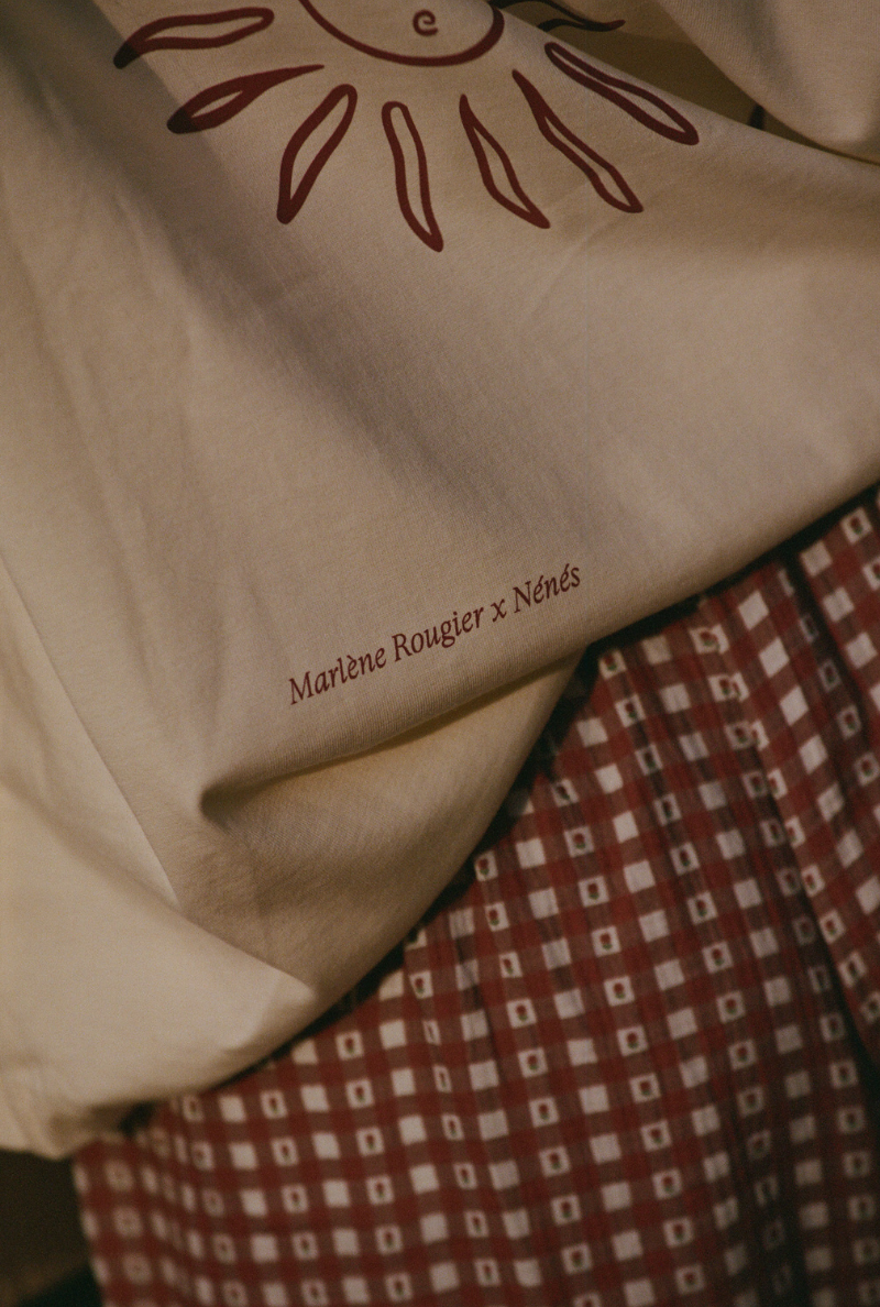 Marlène Rougier x Nénés T-shirt - Ecru
