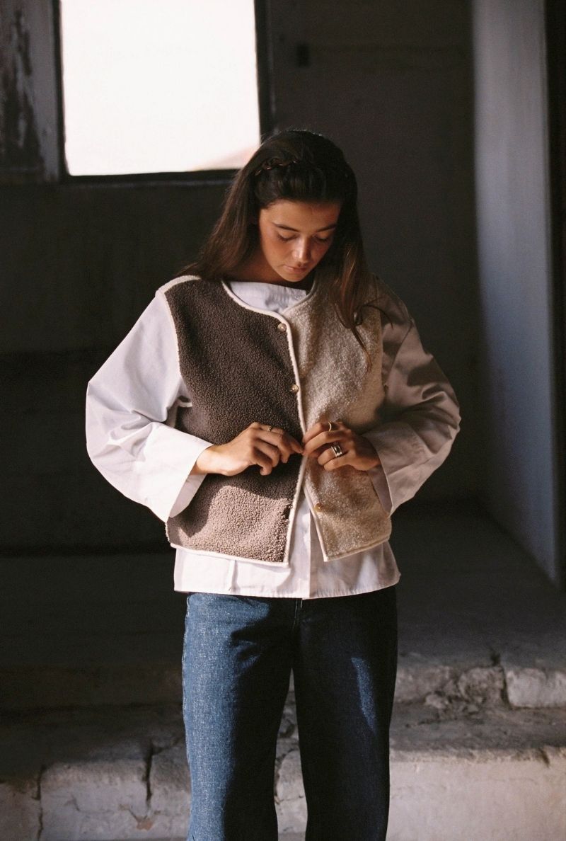Veste Amélie - Marron