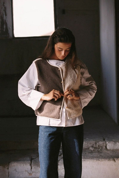 Veste Amélie - Marron