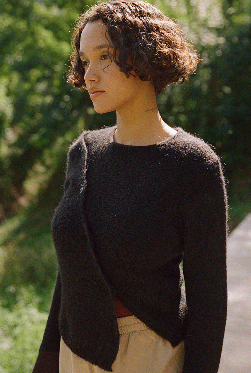 Freda Cardigan - Black - Nénés - Nénés Paris