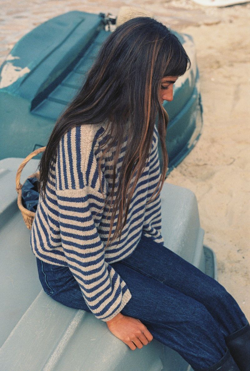 Isa Jumper – Blue Stripes