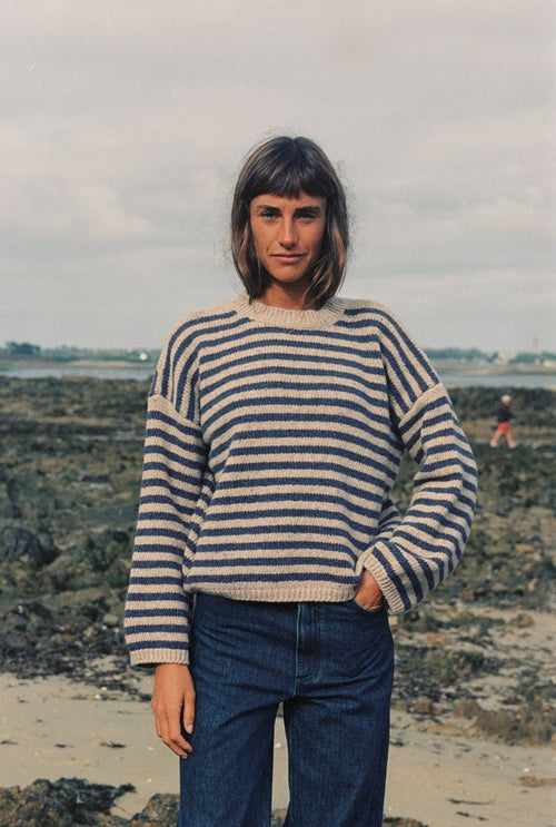 Isa Jumper – Blue Stripes