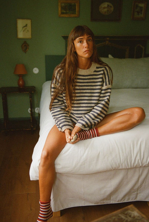 Isa Jumper – Blue Stripes