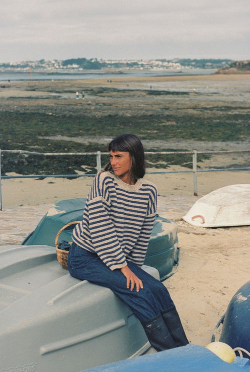 Isa Jumper – Blue Stripes