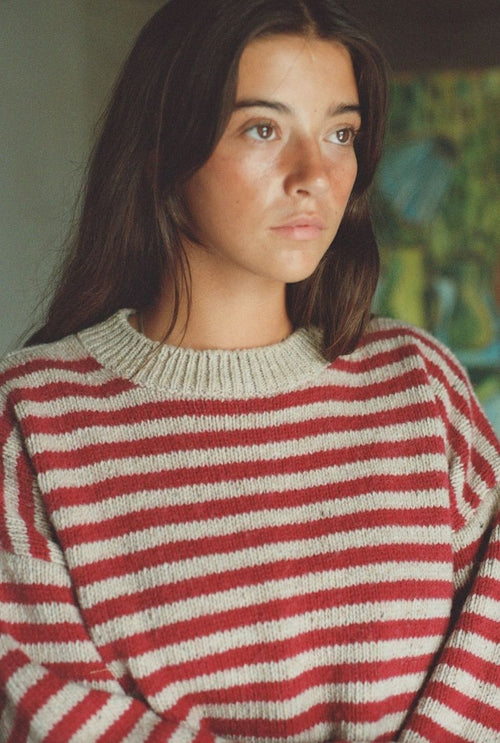 Isa Jumper – Blue Stripes