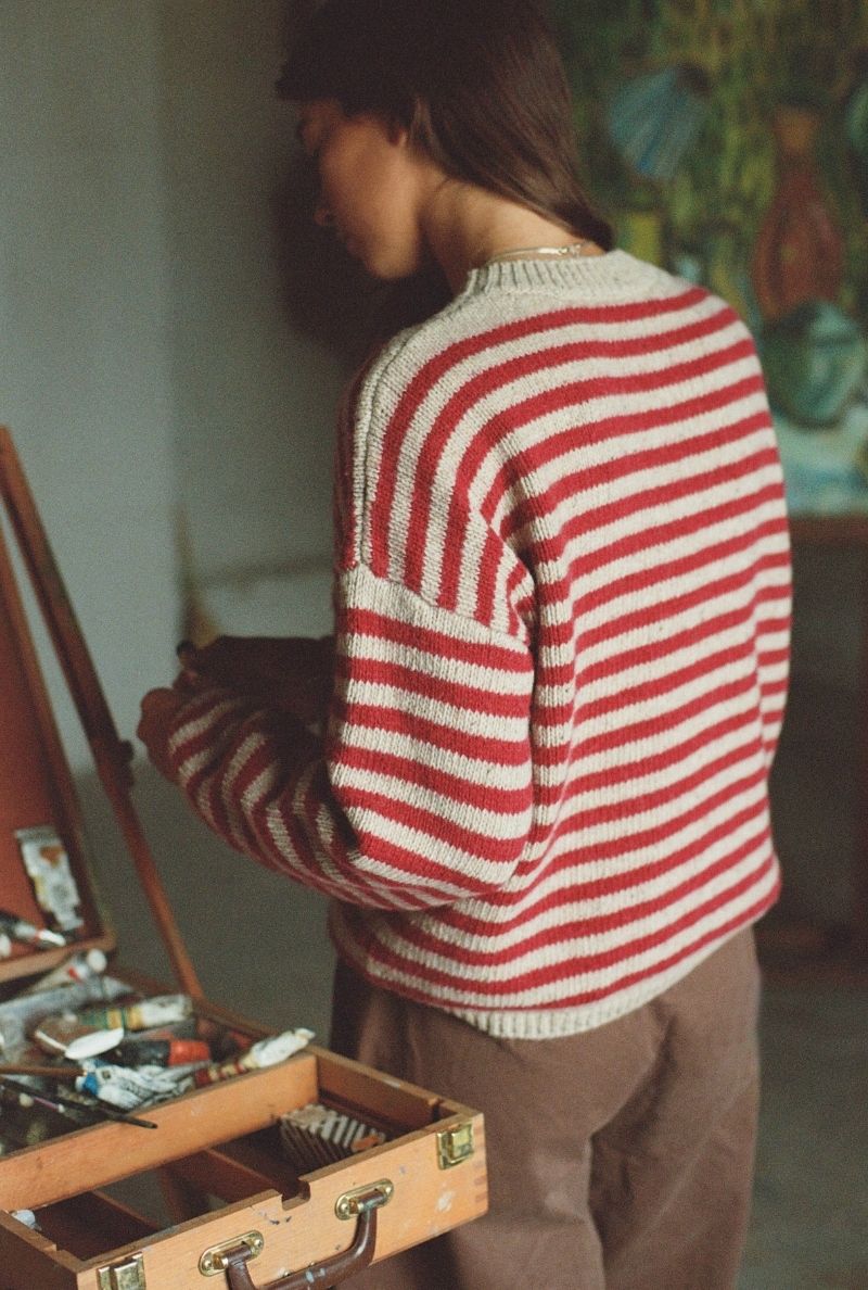 Isa Jumper – Blue Stripes