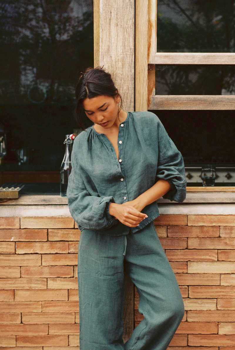 Celine Shirt - Green