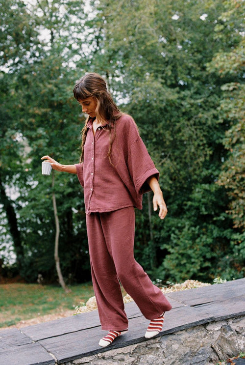 Axelle Set - Plum