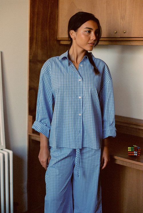 Diana Pants Set - Checkered