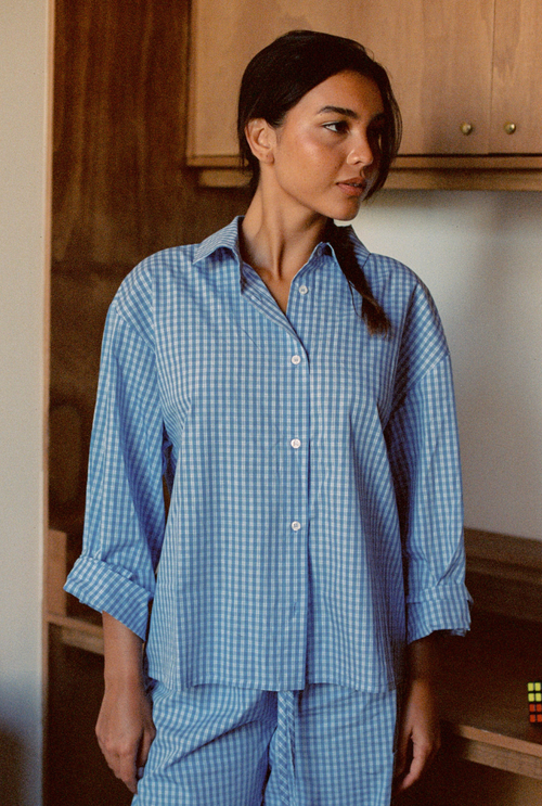 Diana Shorts Set - Checkered