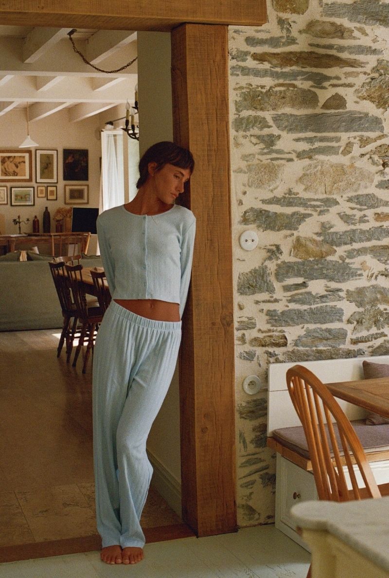 Maud Pants - Blue Sky