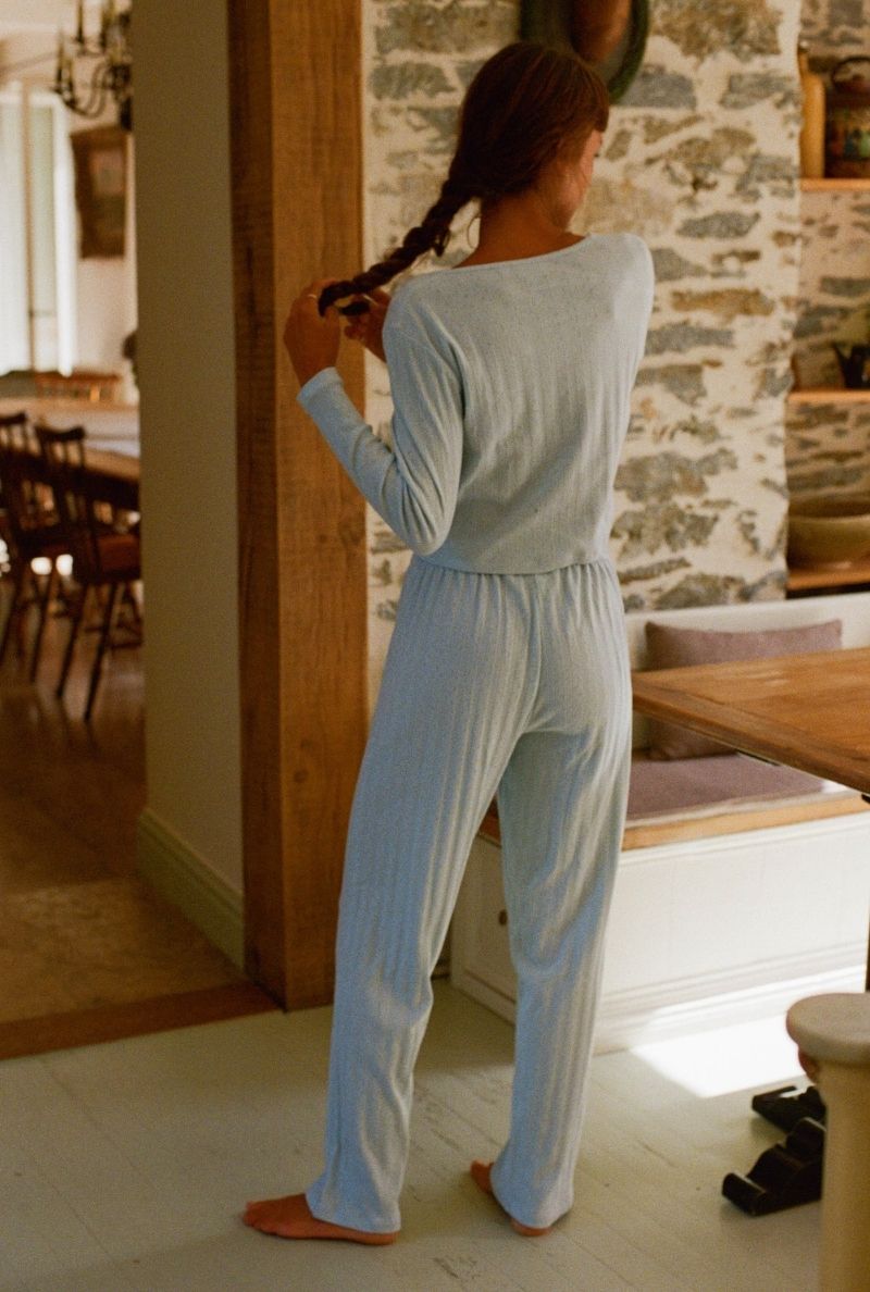 Maud Pants - Blue Sky