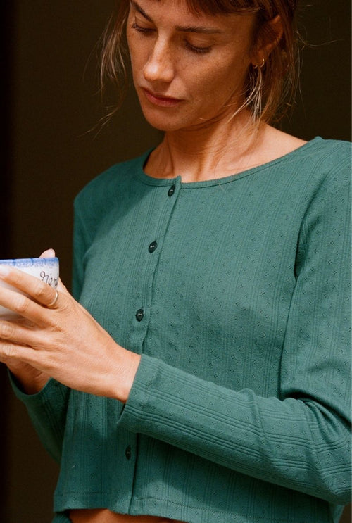 Maud Cardigan - Green
