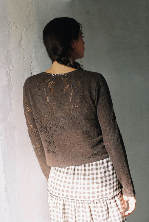 Mariesa Brown Cardigan