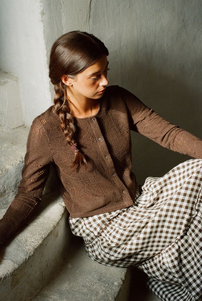 Mariesa Brown Cardigan