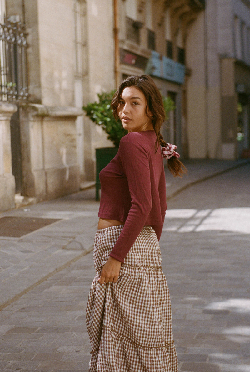 Timeless Cardigan - Plum