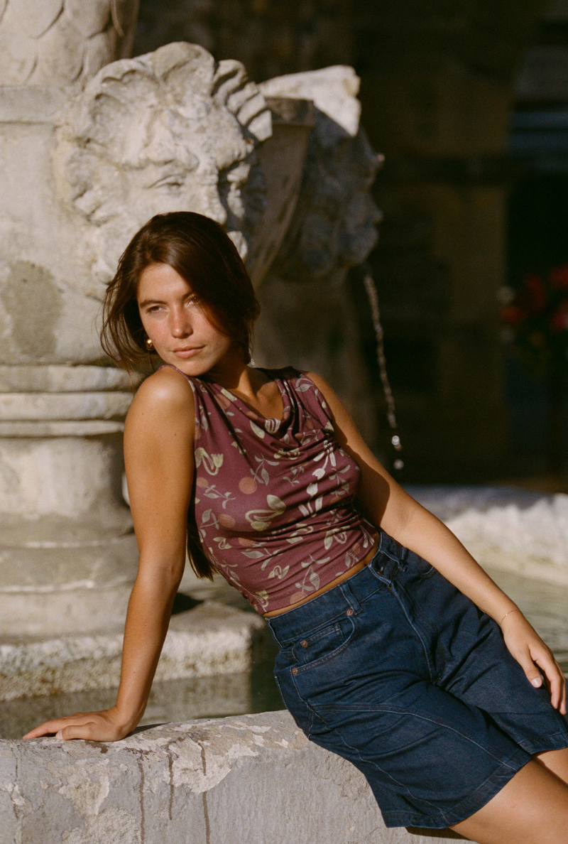 Irène Top - Printed