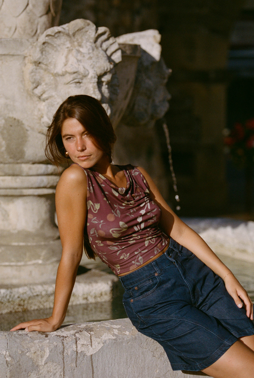 Irène Top - Printed