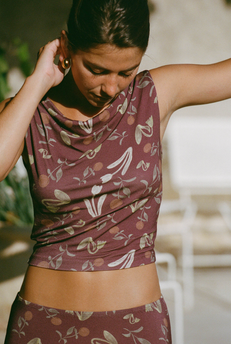 Irène Top - Printed