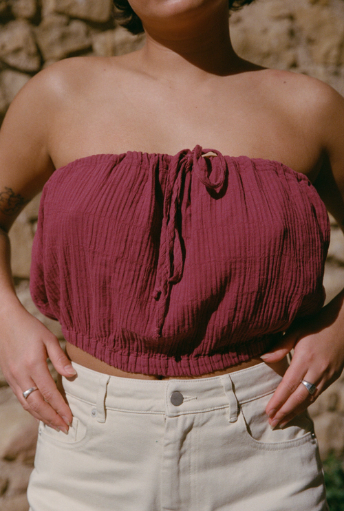 Clara Top - Plum