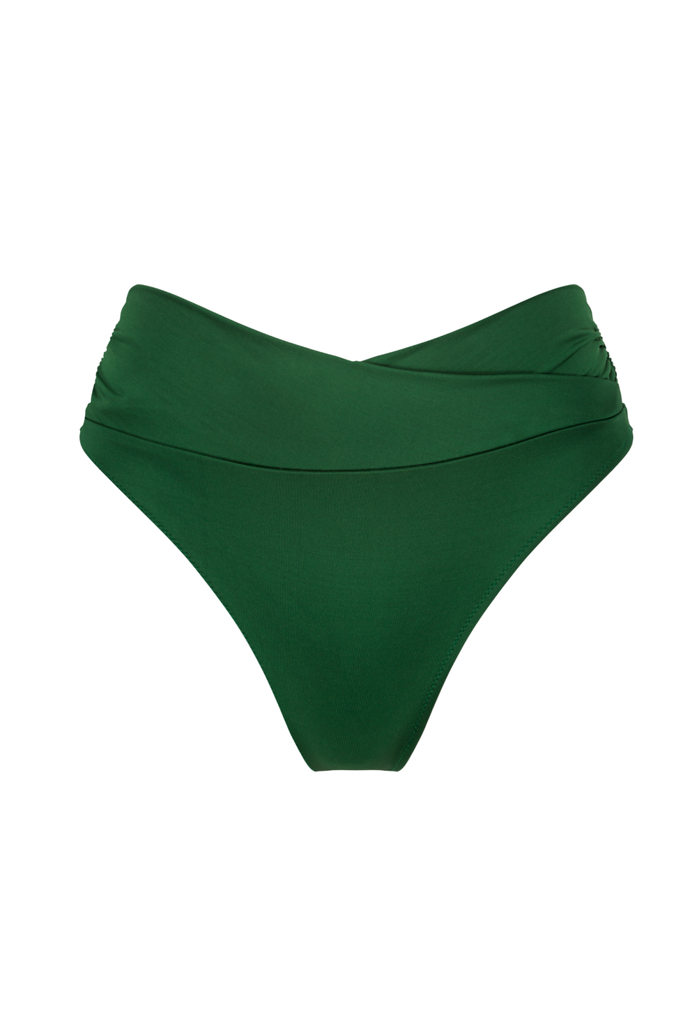Myrto High Waisted Panty - Emerald Green