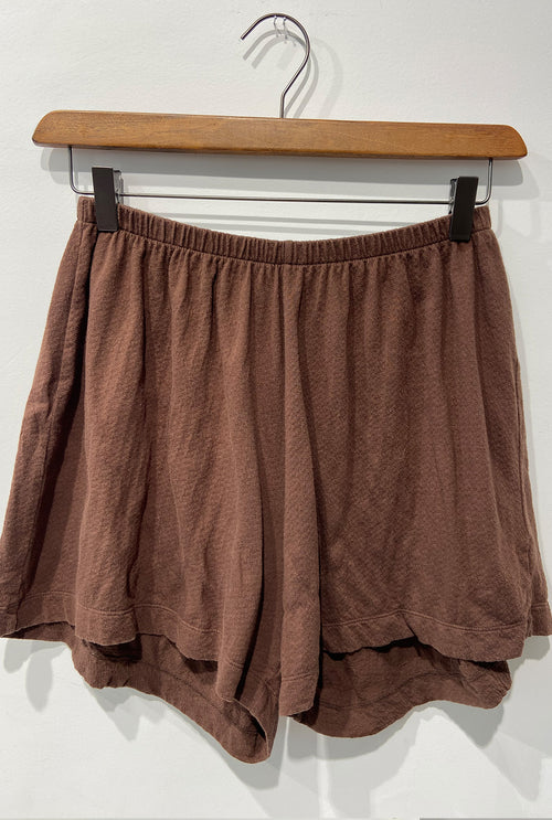 Seconde Main - Short Manta - Marron Chocolat