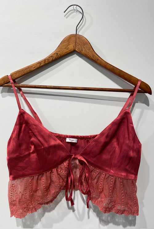 Seconde main - Top Capucine - Framboise