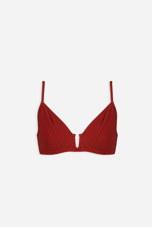 Rosie Top - Pomegranate Red