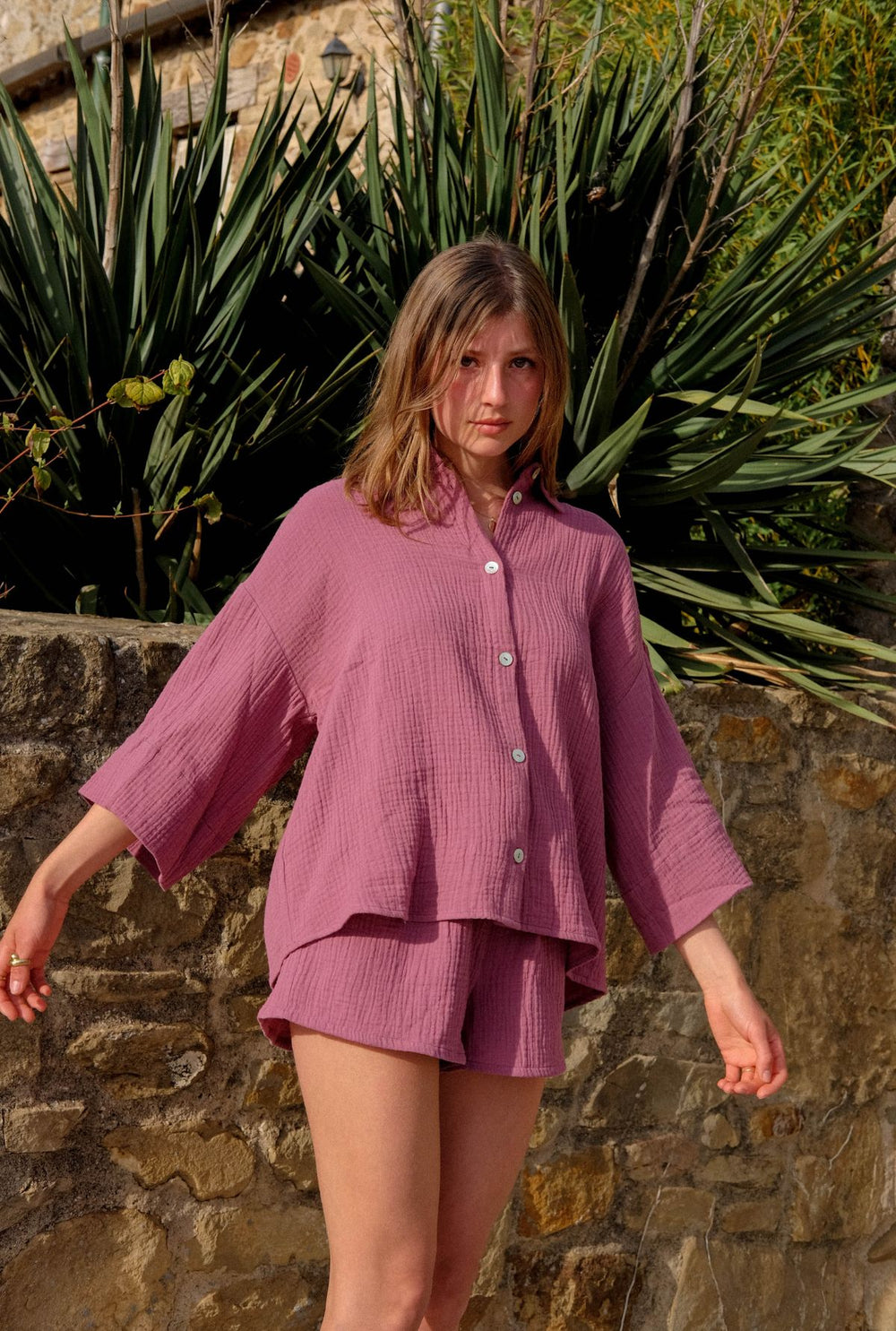 Chemise Marra - Prune