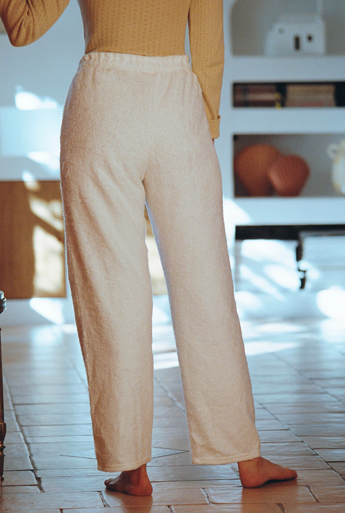 Pantalones Ben - Blanco crema