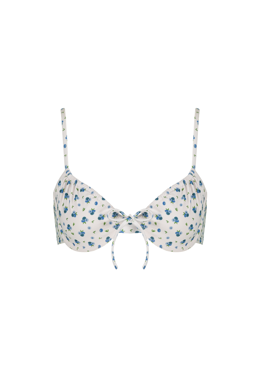 Guanaco Top - Blueberry Print 